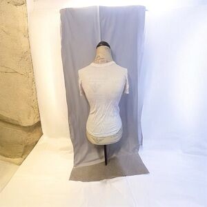 Zara White Short Sleeve Tee